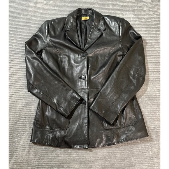 Caslon Jackets & Blazers - Caslon Leather Jacket Women's Size Small , Black